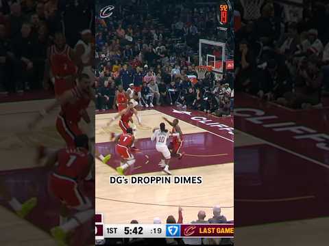 👀 DG with five first quarter assists! #LetEmKnow #Cavs #DariusGarland #NBA #Shorts