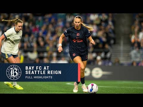 FULL HIGHLIGHTS | Bay FC at Seattle Reign