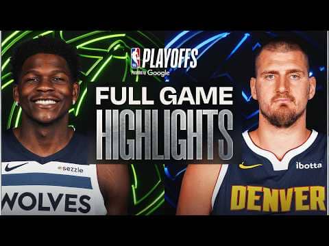 #6 TIMBERWOLVES at #3 NUGGETS | FULL GAME 1 HIGHLIGHTS | April 18, 2026