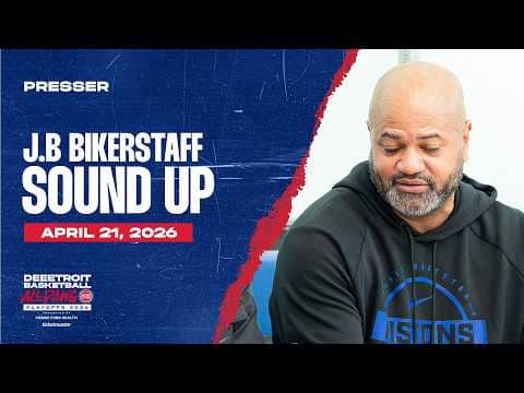 Postseason Media Availability | J.B. Bickerstaff | Tuesday, April 21th 2026
