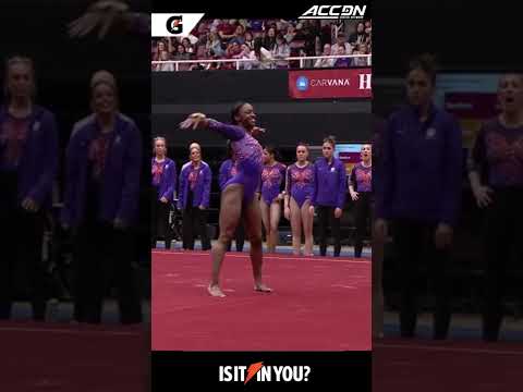 Know the name, Brie Clark 🤩 #clemson #clemsontigers #ncaagymnastics #collegegymnastics #gymnast