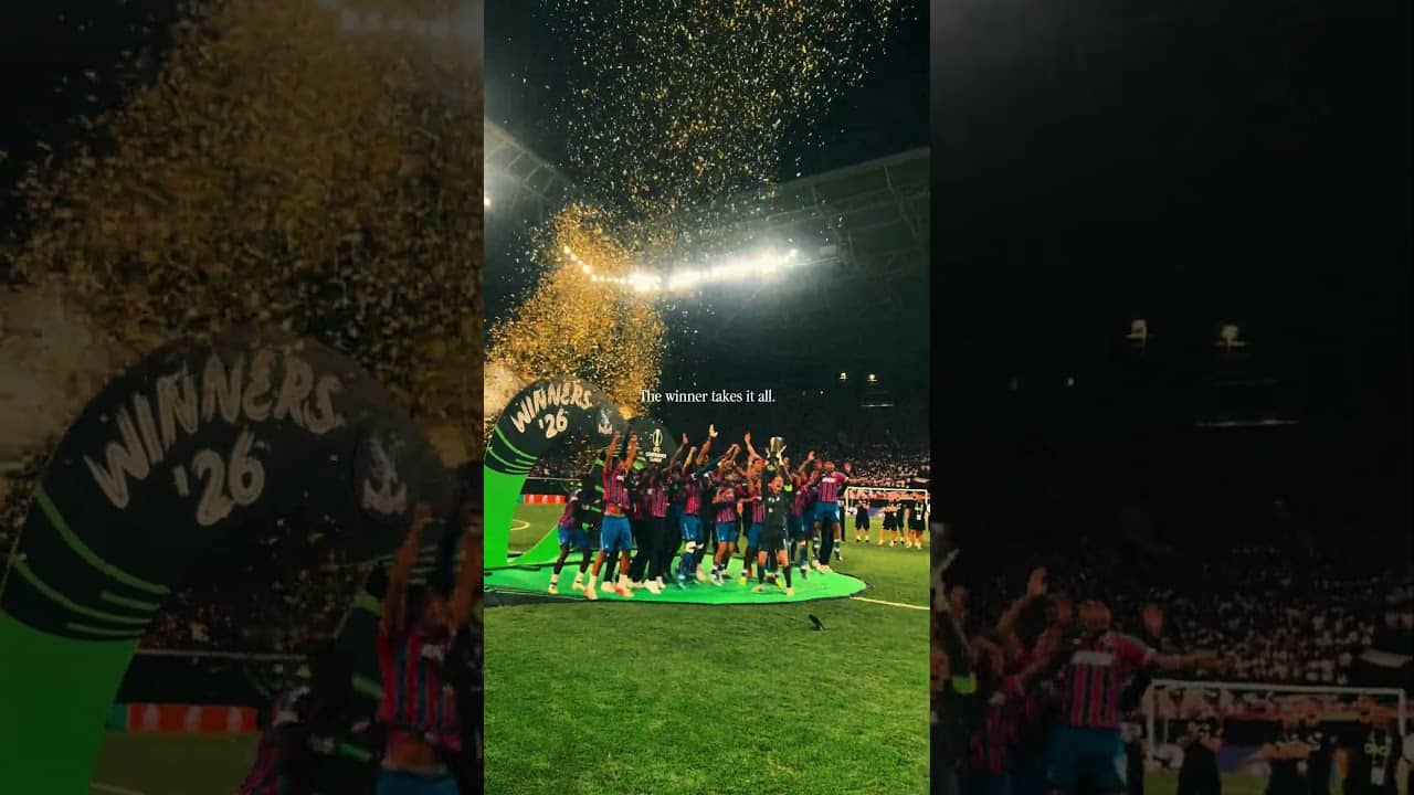 The winning moment 🏆 #crystalpalace #uefa #champions