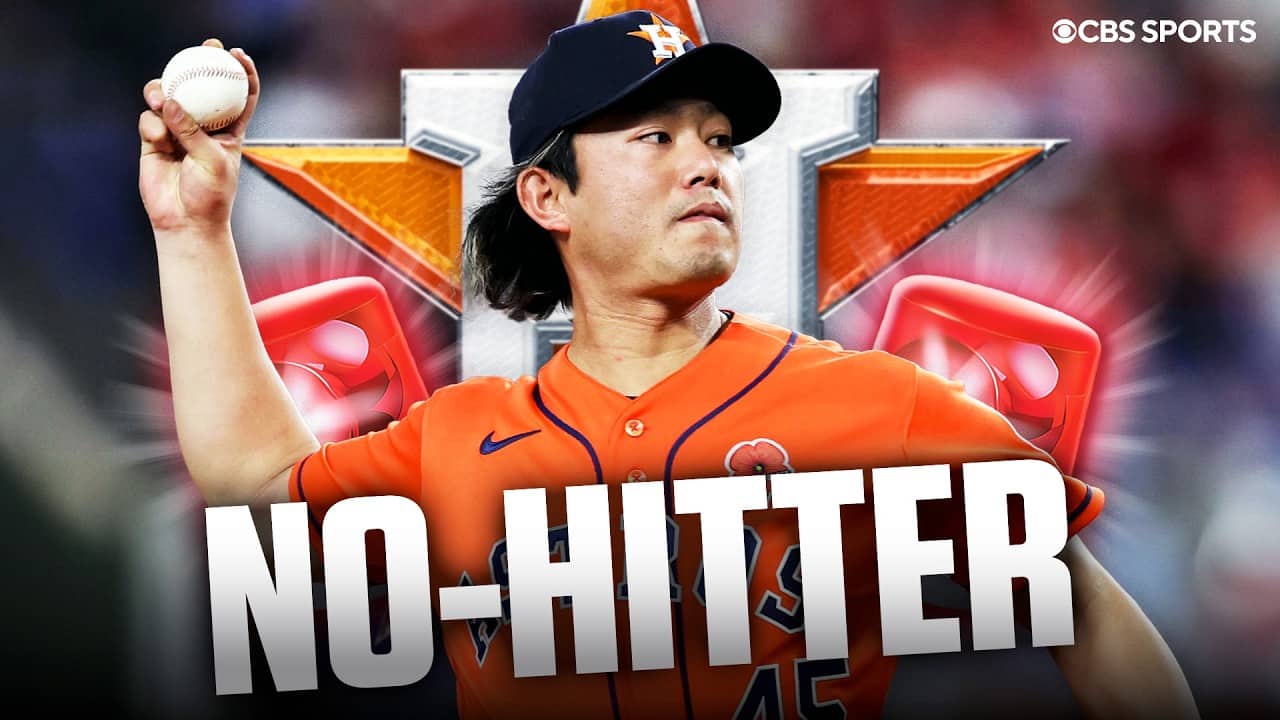 NO-HITTER ALERT! 🚨 | Astros throw combined no-hitter vs Rangers, first in MLB since 2024