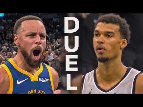 Steph Curry vs. Wemby EPIC Two-Game Battle