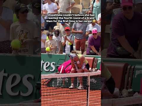 Maja Chwalińska is in her prime 🔥🎾 #rolandgarros