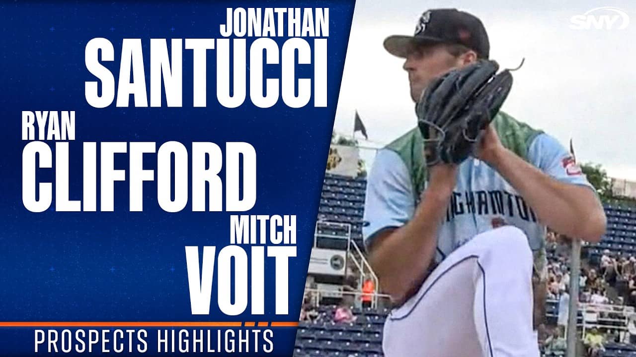 Jonathan Santucci, Ryan Clifford, Mitch Voit | Mets Prospects Highlights
