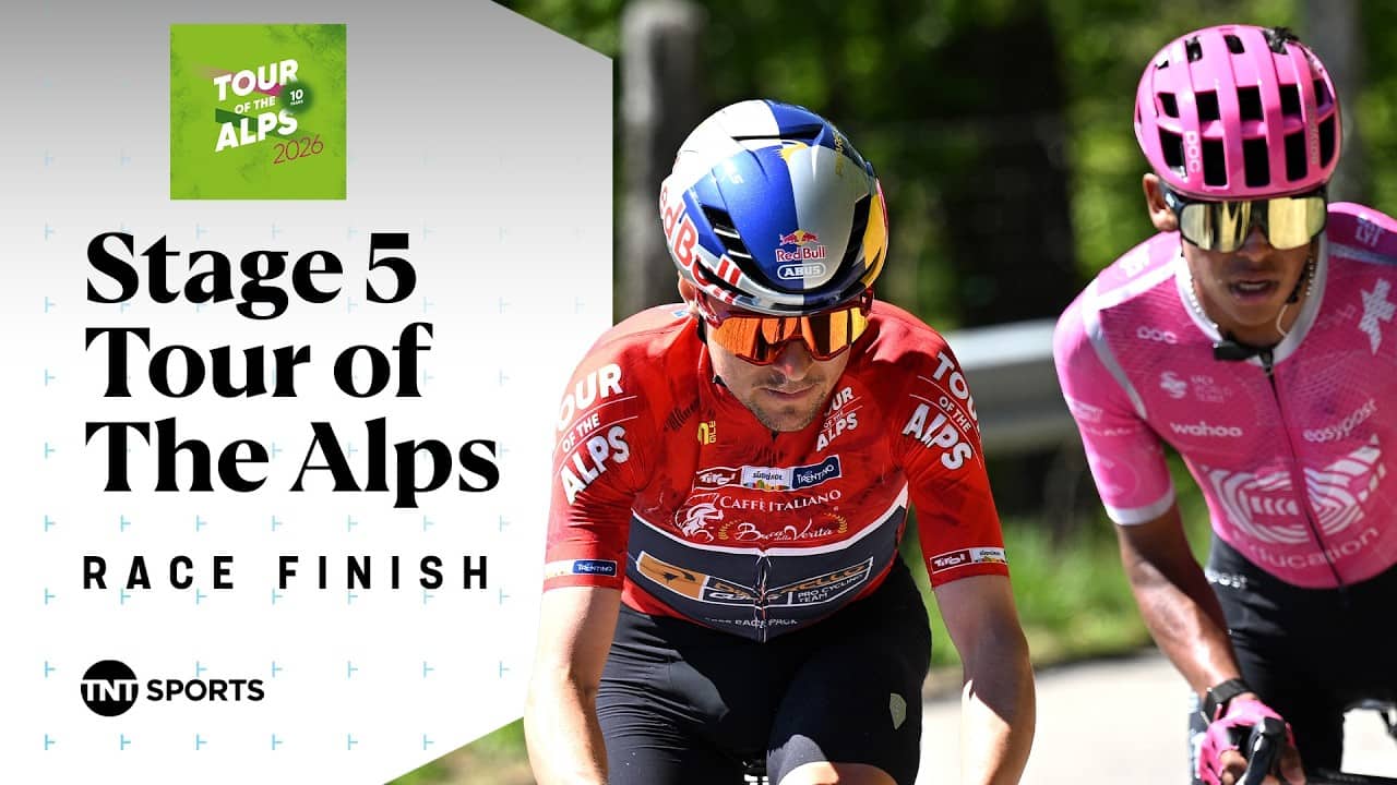 FINISHING THE JOB IN STYLE! 😮‍💨 | 2026 Tour of The Alps Stage 5 Final KM's | TNT Sports Cycling