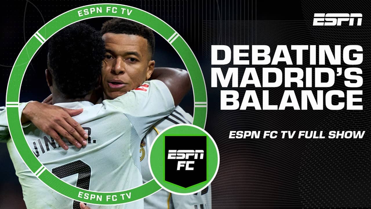 Are Real Madrid UNBALANCED with Kylian Mbappe and Vinicius Junior? | ESPN FC