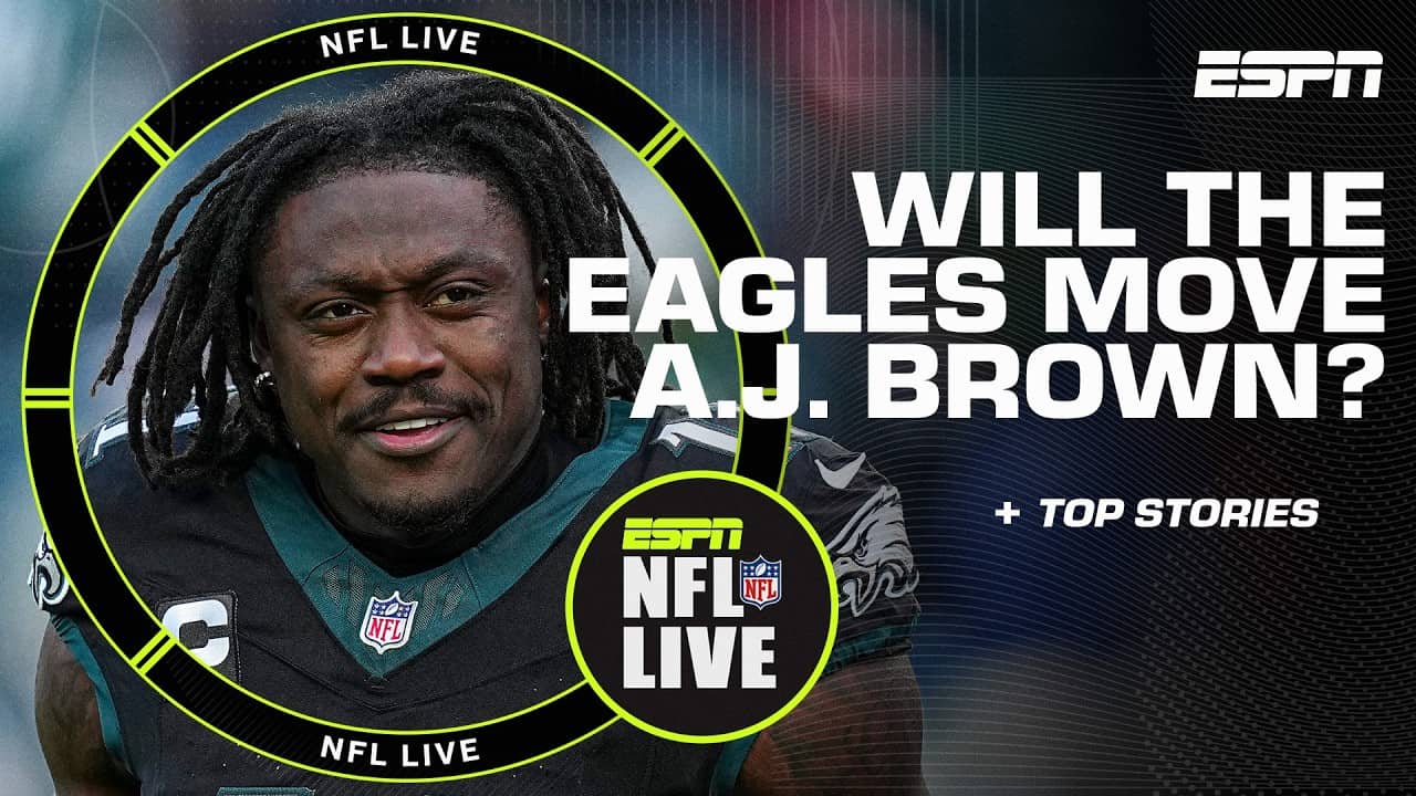 Swagu says the Eagles need to MOVE ON from A.J. Brown 🗣️ Will Philly make a trade soon⁉️ | NFL Live