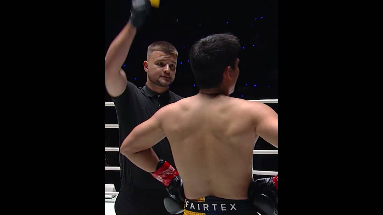 Yuki Yoza is WILD 😳😱The Japanese star challenges Jonathan Haggerty at ONE SAMURAI 1!