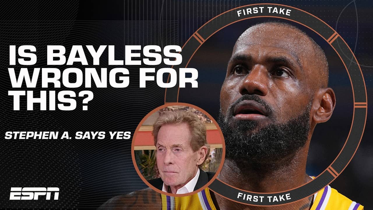 Skip Bayless has Stephen A. DEFENDING LEBRON JAMES! 😳 | First Take