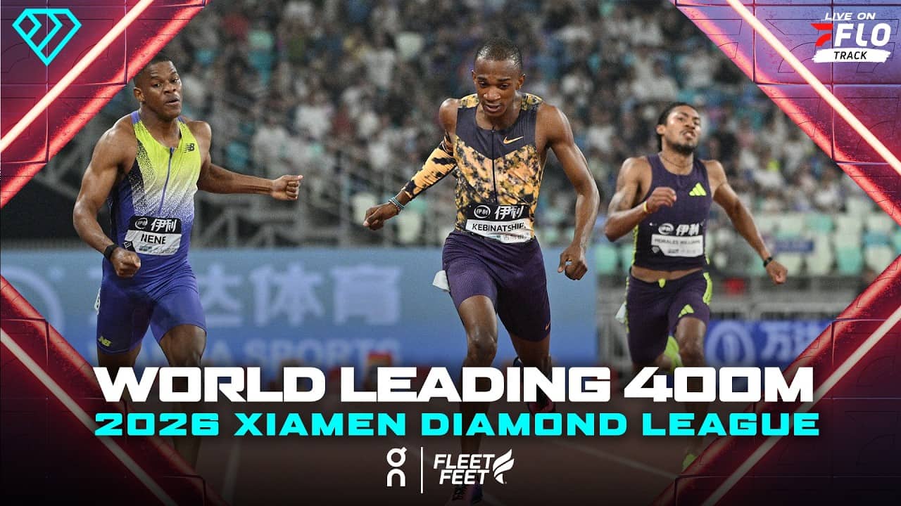 MEET RECORD and WORLD LEAD In Xiamen Diamond League 2026 Men's 400m