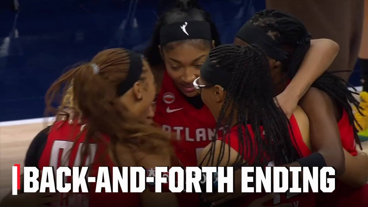 WHAT A FINISH 🔥 Close ending between Atlanta Dream vs. Minnesota Lynx | WNBA on ESPN
