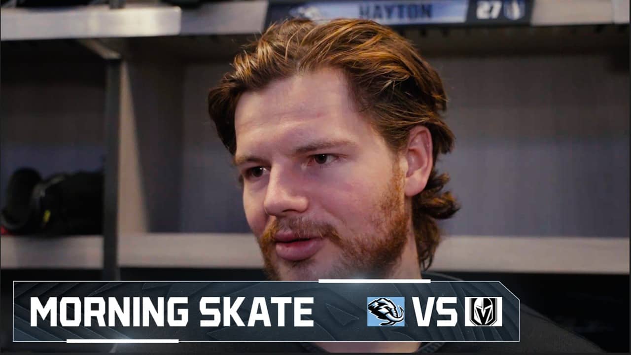 Ian Cole, Barrett Hayton and André Tourigny | 05.01 Morning Skate Media