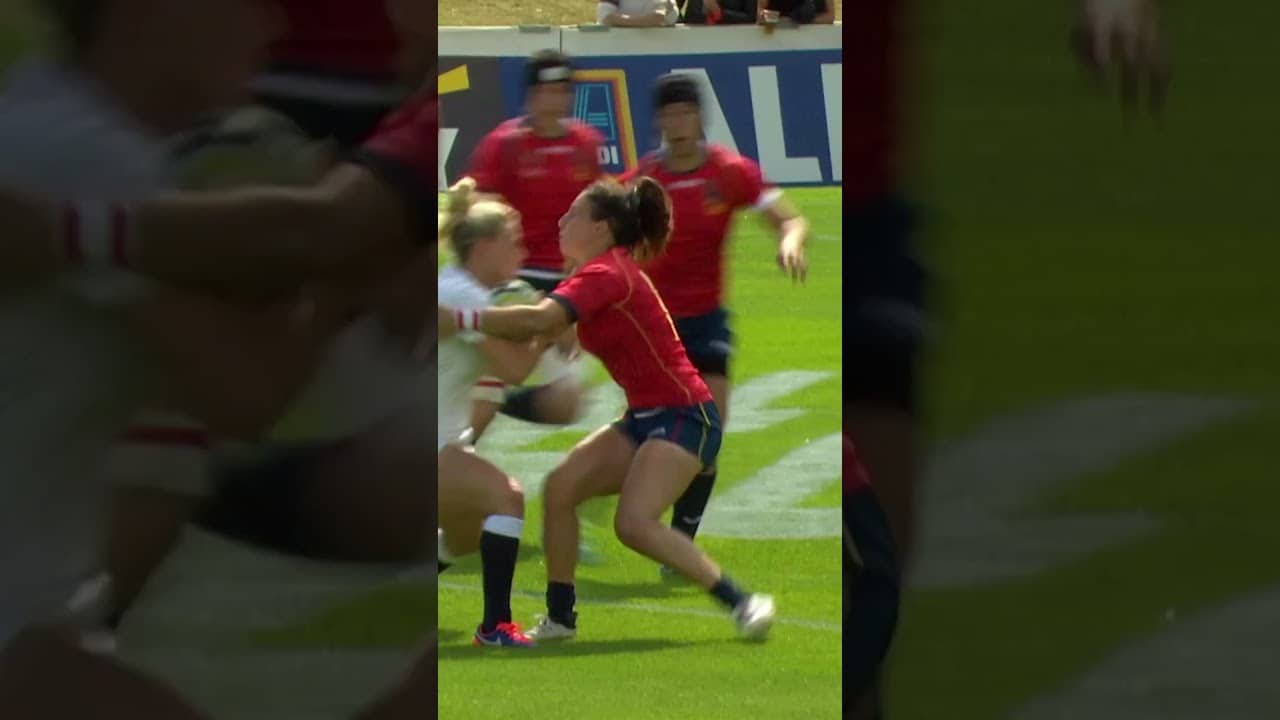 Megan Jones’s first try for England 😍🌹