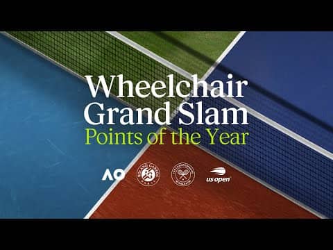 Grand Slam Points of the Year | Wheelchair Tennis