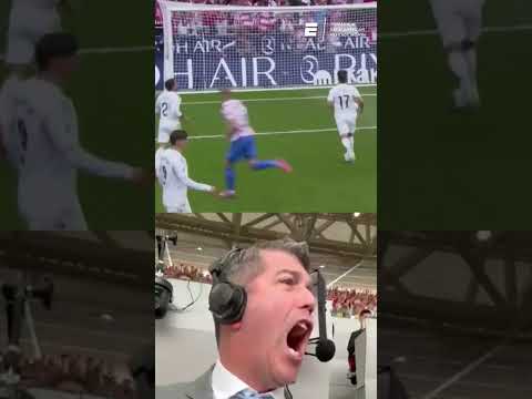 Fernando Palomo’s play-by-play during the Madrid derby 🔥