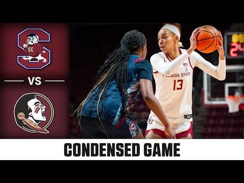 South Carolina State vs. Florida State Condensed Game | 2025-26 ACC Women's Basketball