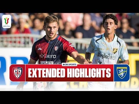 Cagliari vs. Frosinone: Extended Highlights | Coppa Italia | CBS Sports Golazo