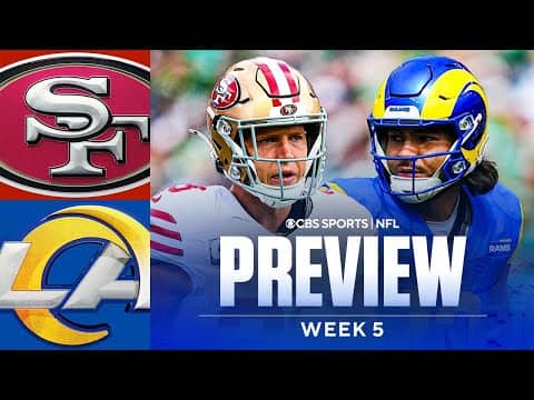 49ers vs Rams Thursday Night Football Preview: Predictions and Best Bets | NFL Week 5