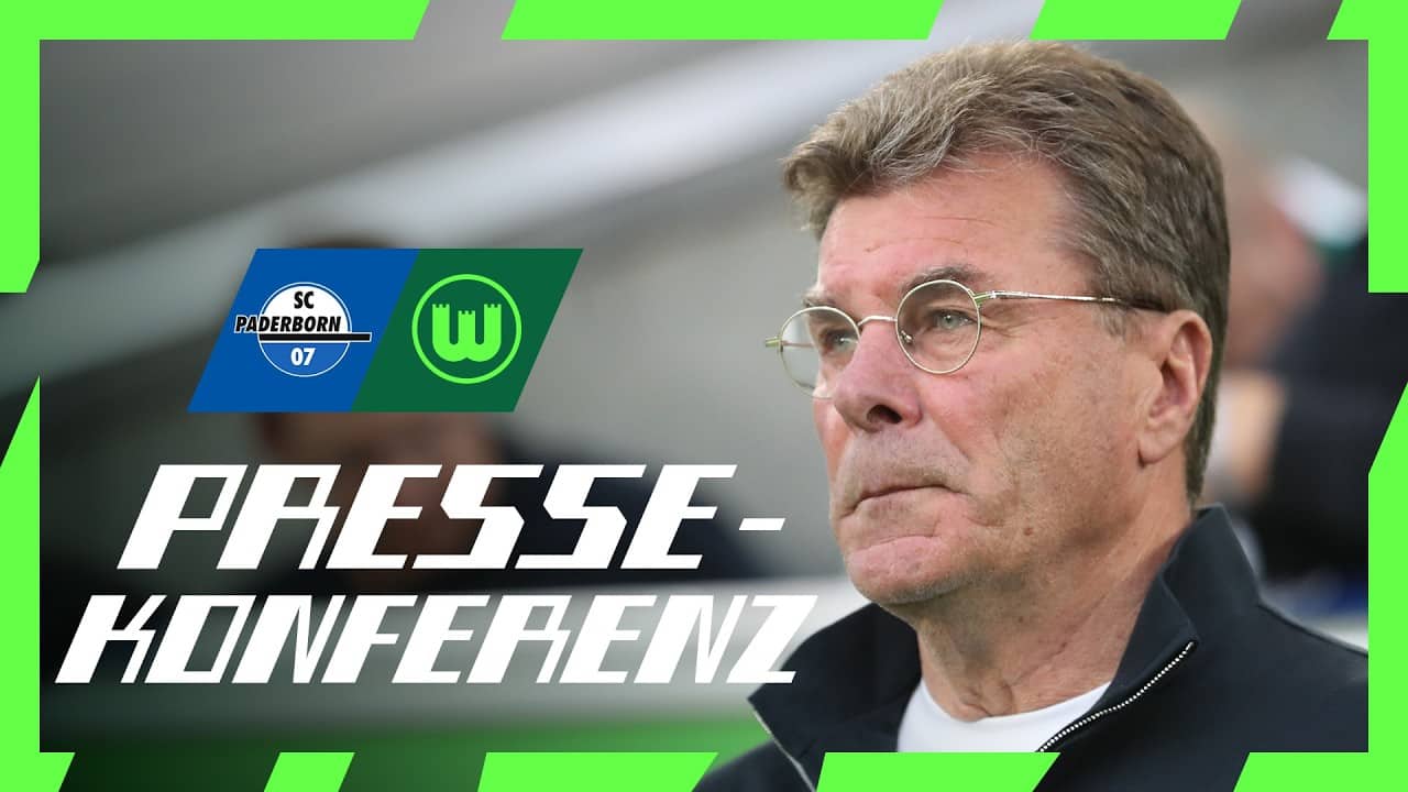 RE-LIVE | PK mit Dieter Hecking vor SC Paderborn - VfL Wolfsburg | Relegation-Rückspiel