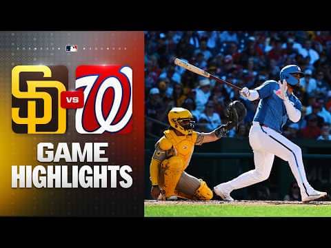 Padres vs. Nationals Game Highlights (5/30/26) | MLB Highlights