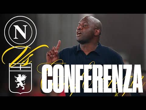 CONFERENZA STAMPA | NAPOLI - GENOA | SERIE A ENILIVE 25/26
