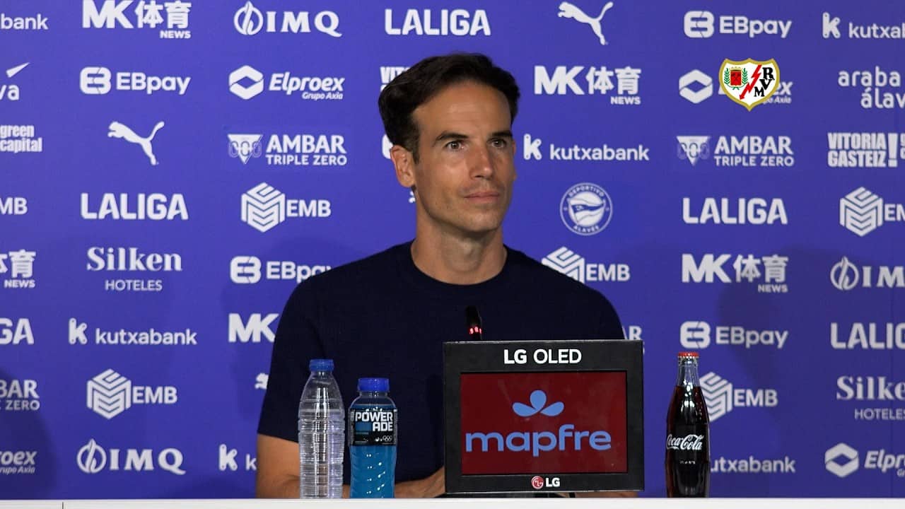 Íñigo Pérez tras el Alavés 1 -  Rayo Vallecano 2