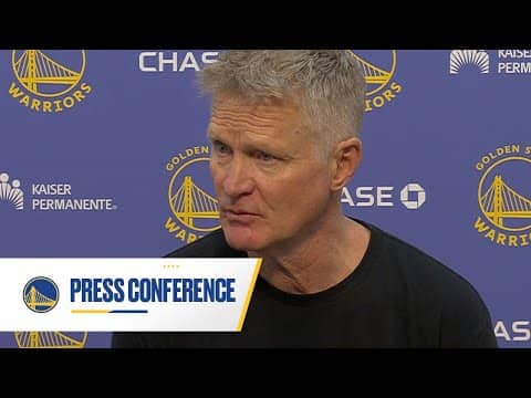 Steve Kerr Recaps Warriors Loss to Suns | Dec. 18, 2025