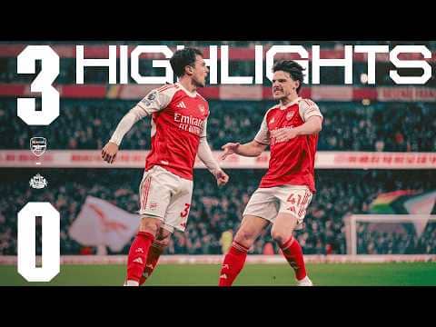 GYOKERES DOUBLE & ZUBIMENDI STRIKE SEND US 9 POINTS CLEAR | HIGHLIGHTS | Arsenal 3-0 Sunderland | PL