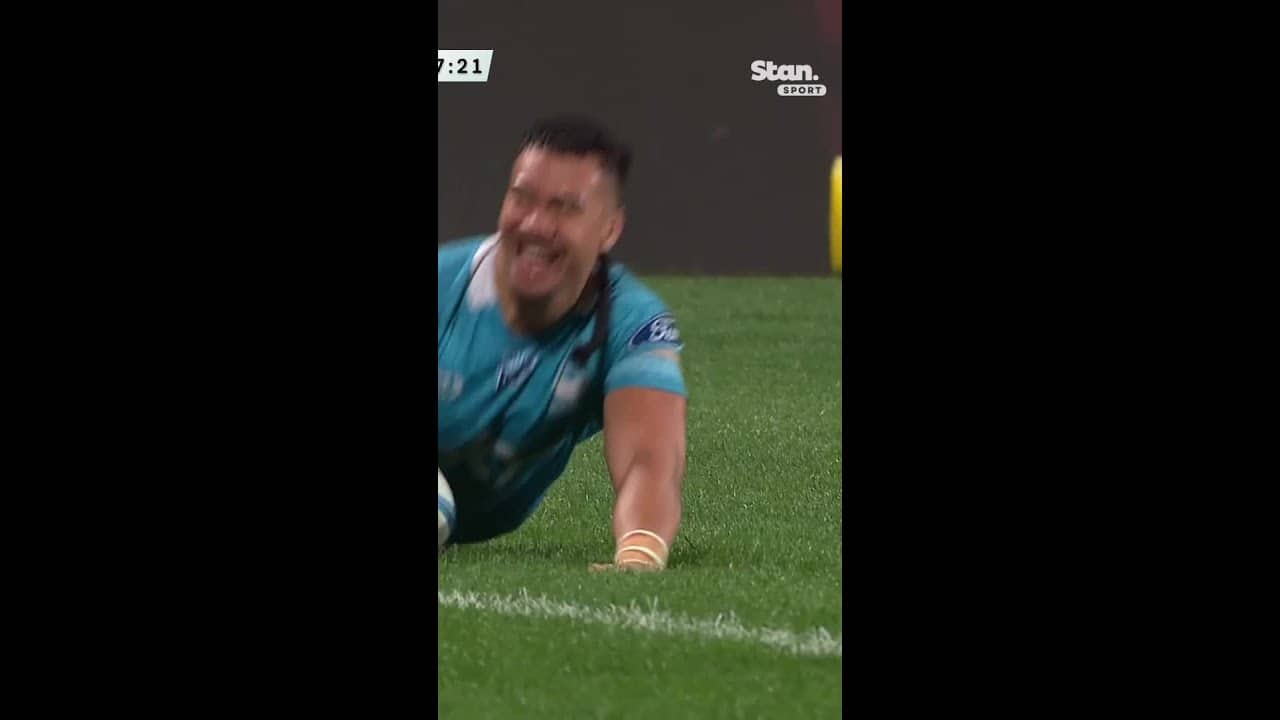 Try | Leota 58' | Moana Pasifika vs Queensland Reds