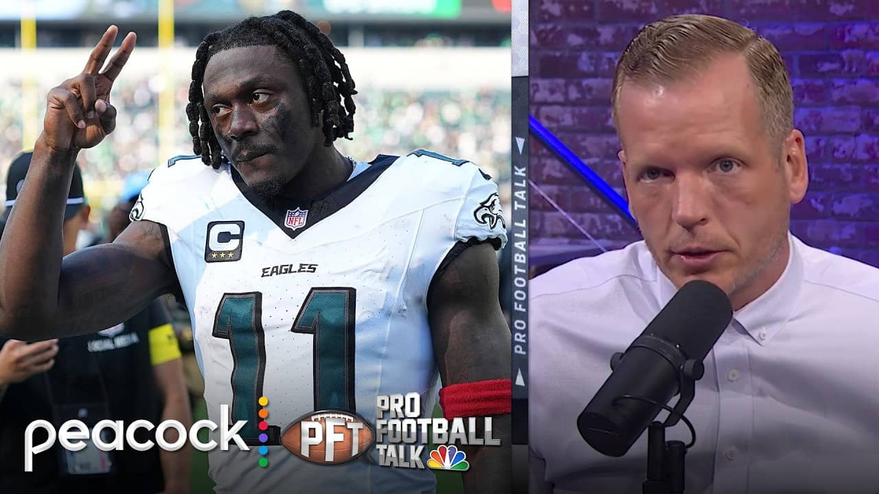 A.J. Brown would be a ‘game changer’ for New England Patriots | Pro Football Talk | NFL on NBC