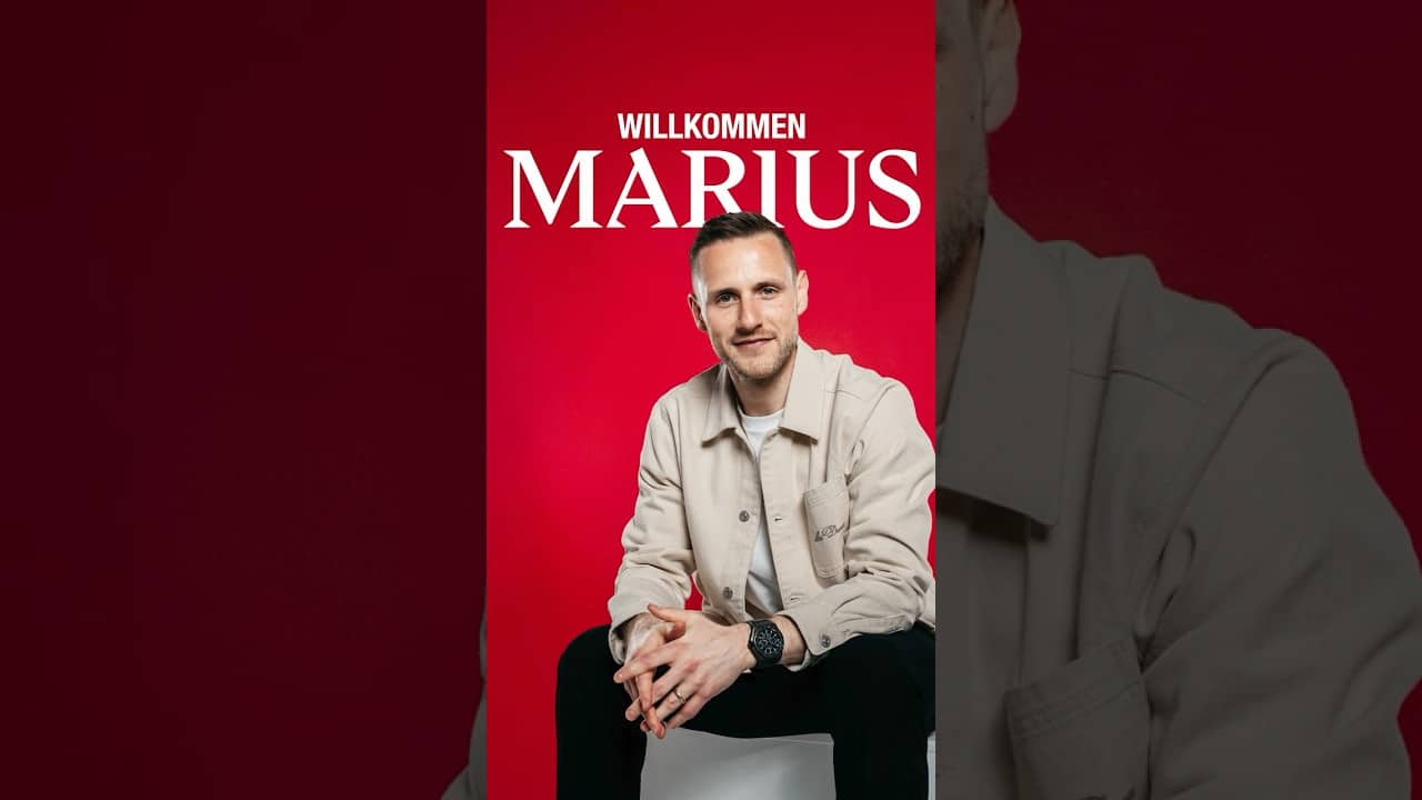 Welcome back, Marius Funk! 🤍❤
