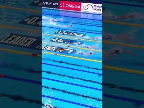 Lukas Martens Wins First World Title in 400m Freestyle #LukasMartens #freestyle #swimming #400m