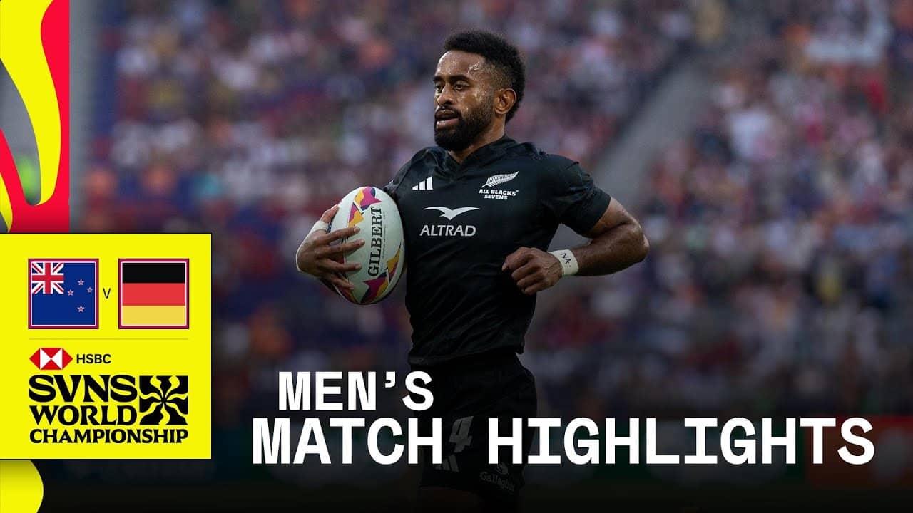 All Blacks are FLYING 💨 | New Zealand v Germany | HSBC SVNS Valladolid 2026 | Match Highlights