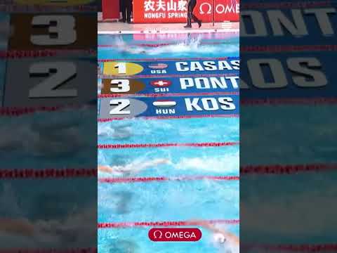 Shaine Casas Ends the 2025 Swimming World Cup Unbeaten #ShaineCasas #swimming #WorldCup #shorts