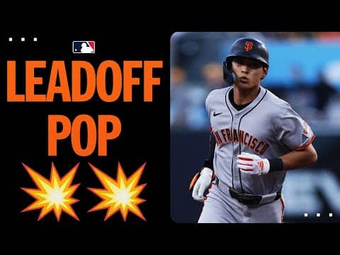 Jung Hoo Lee 💥 leadoff home run! | 이정후하이라이트