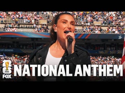 Idina Menzel Performs STUNNING Rendition of the National Anthem on July 4th 🇺🇸 2026 FIFA World Cup™