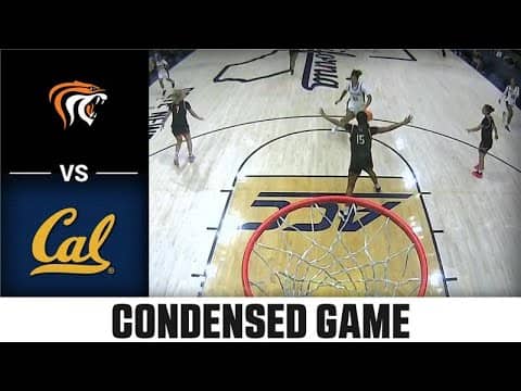 Pacific vs. Cal Condensed Game | 2025-26 ACC Women's Basketball