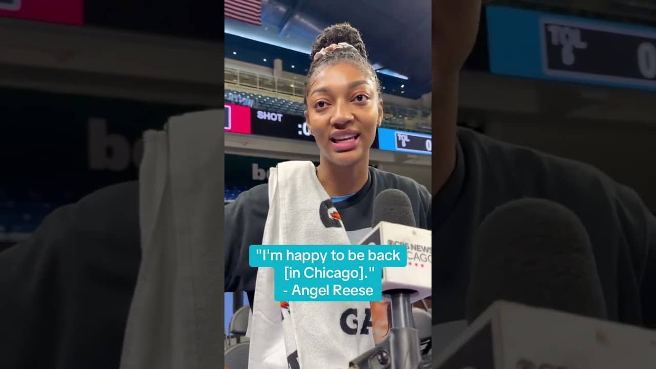 Angel Reese is back in Chi-town to face off against her former team 🙌 (via @KareemCopeland/X)