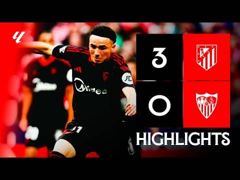 Atlético de Madrid vs Sevilla FC (3-0) LALIGA | Resumen