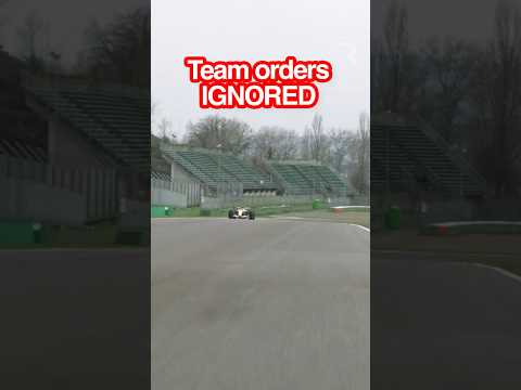 ❌ This F1 team order was IGNORED