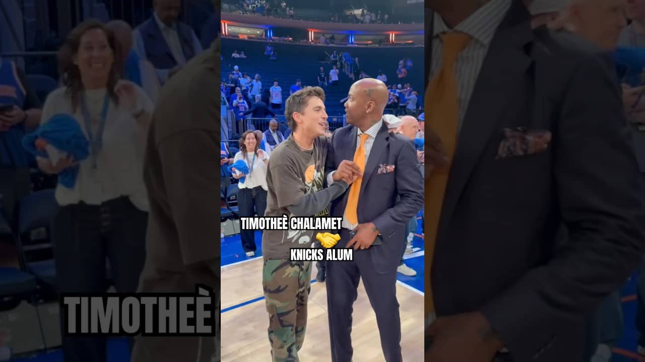 timmy x knicks alum after game 1 #nba #nyknicks #nbaplayoffs