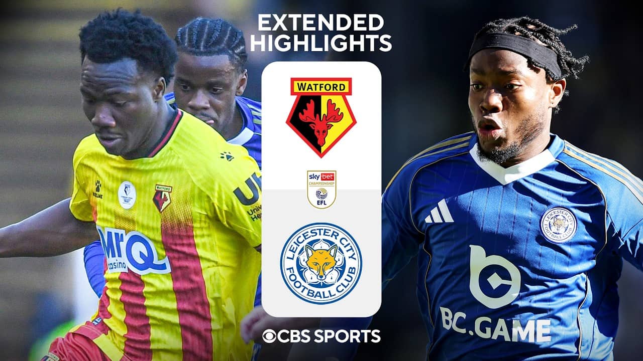 Watford vs. Leicester City: Extended Highlights | EFL Championship | CBS Sports Golazo