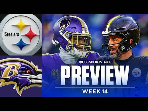 Steelers vs Ravens Game Preview: Picks and Predictions | NFL Week 14
