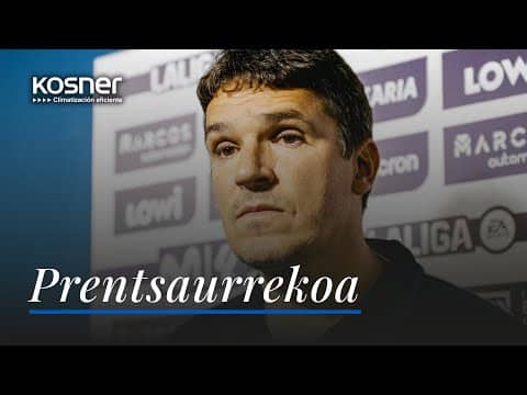 POSPARTIDO | Ansotegi: "No hemos sentenciado y lo hemos pagado" | Levante UD 1-1 Real Sociedad