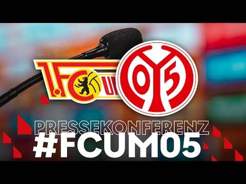 Die PK vor dem Spiel gegen Union Berlin | #FCUM05 | #05ertv | Saison 2025/26