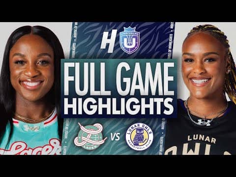 Laces vs Lunar Owls - FULL GAME Highlights | January 12, Unrivaled 2026