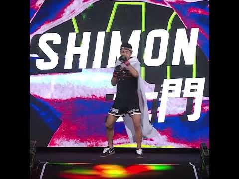 Prepare for BATTLE ⚔️ Johan Ghazali and Shimon make the walk for their Muay Thai banger!