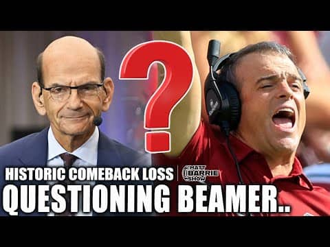 Paul Finebaum says Shane Beamer 'looks like a LOSER!' | The Matt Barrie Show